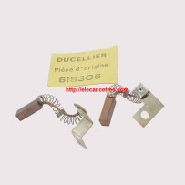 Balais Charbons DUCELLIER 618306 pour alternateur 