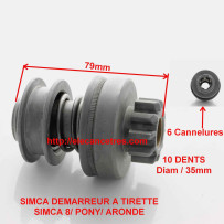 Lanceur pignon BENDIX 120522