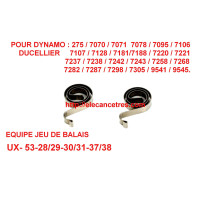 Ressorts de balais pour dynamo DUCELLIER
