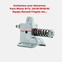 Contacteur PARIS RHONE pour démarreur RENAULT