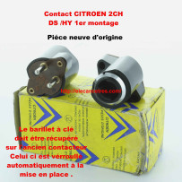 Contacteur d'allumage sans barillet CITROEN