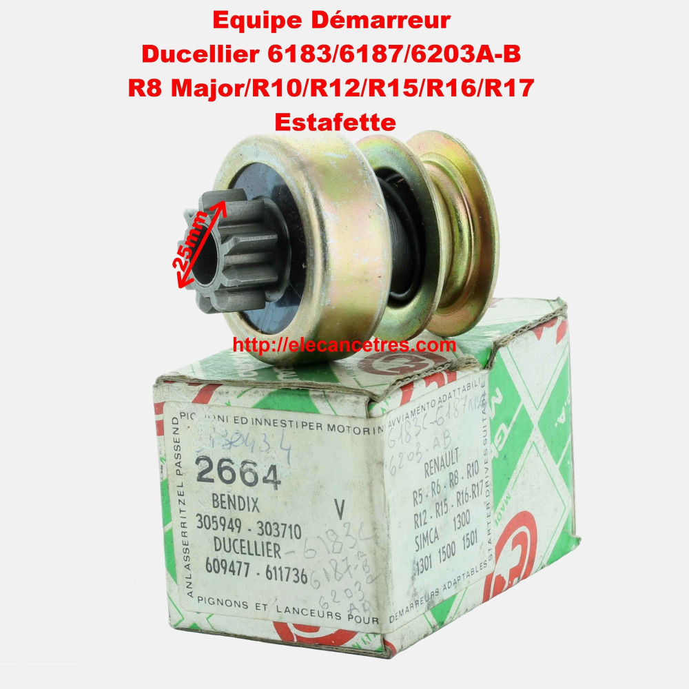 Lanceur pignon BENDIX 303710
