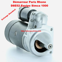 Démarreur PARIS RHONE D8 E52 pour SIMCA