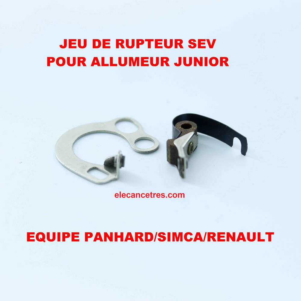 Rupteur / Vis platinées SEV 908105 pour allumeur type Junior