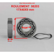 Roulement 17x40x9 - SKF 98203