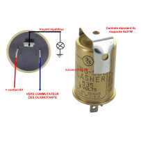 Centrale clignotante universelle 6V