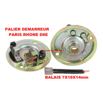 Palier démarreur PARIS RHONE 70387V complet