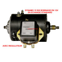 Dynamo 12V pour CITROEN Traction 15 six