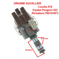 Allumeur DUCELLIER 578 pour PEUGEOT