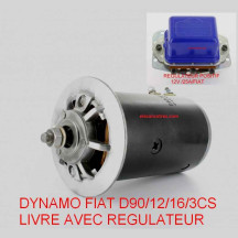 Dynamo 12V pour FIAT 500 / 600 / 800 Dynamo 12V pour FIAT 500 / 600 / 800