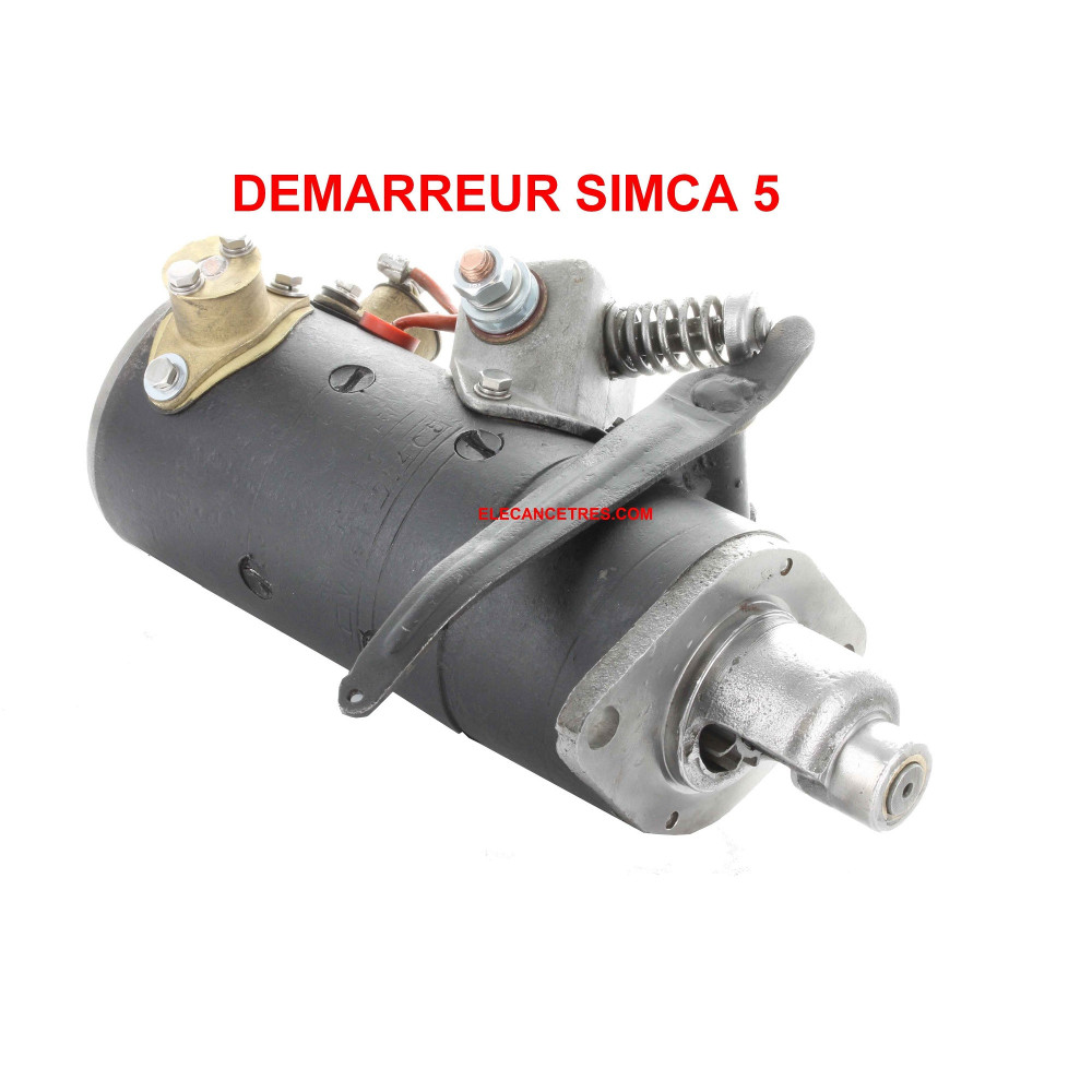 Démarreur PARIS RHONE DS63 12V pour SIMCA Démarreur PARIS RHONE DS63 12V pour SIMCA