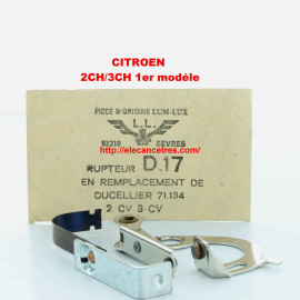 Rupteur / Vis platinées DUCELLIER 71134