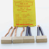 Balais Charbons PARIS RHONE 72631 pour démarreur