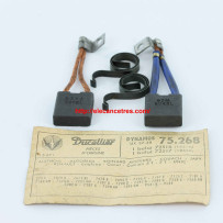 Balais Charbons DUCELLIER 75268 avec ressorts pour dynamo 