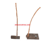 Balais Charbons MITSUBISHI MD611707 pour alternateur