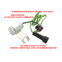 Condensateur allumeur BOSCH 1 237 330 147