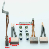 Balais Charbons PARIS RHONE 72625 pour démarreur