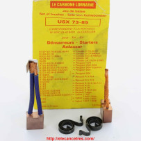 Balais Charbons DUCELLIER 618491 avec ressorts pour démarreur