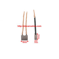 Balais Charbons PARIS RHONE 72617 pour démarreur