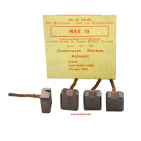 Balais Charbons BOSCH 2 007 014 018 pour démarreur 