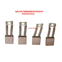 Balais Charbons BOSCH 2 007 014 006 pour démarreur