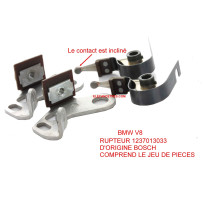 Rupteur / Vis platinées BOSCH 1 237 013 033