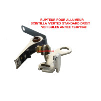 Rupteur / Vis platinées SCINTILLA /VERTEX droite