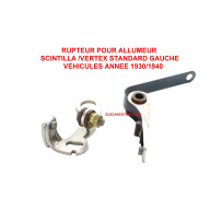 Rupteur / Vis platinées SCINTILLA /VERTEX gauche