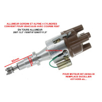 Allumeur DUCELLIER 4437 pour RENAULT