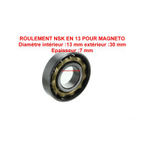 Roulement 90402 EN13 - 13x30x7