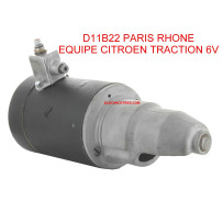 Démarreur PARIS RHONE D11 B22 pour CITROEN