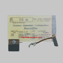 Balais Charbons DUCELLIER 79352 pour dynamo