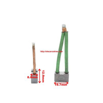 Balais Charbons DUCELLIER 79329 pour démarreur