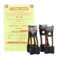 Balais Charbons DELCO REMY RX55 pour démarreur