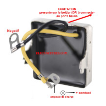 Régulateur LUCAS 23773 pour alternateur Régulateur LUCAS 23773 pour alternateur