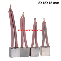 Balais Charbons DUCELLIER 608818 pour démarreur 