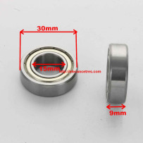 Roulement 15x30x9 pour dynamo rétro