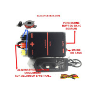 Kit pour test au banc des courbes d'avance des allumeurs électroniques de type hall et inductif
