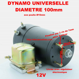 Dynamo 12V pour AMILCAR 