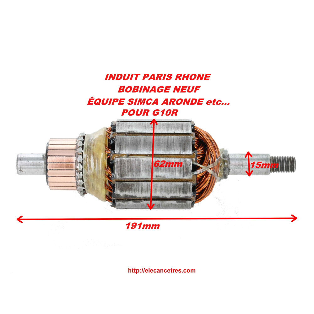 Induit dynamo PARIS RHONE 