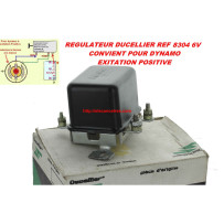 Régulateur DUCELLIER 8304 pour dynamo 6V 