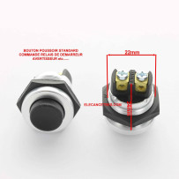Bouton poussoir standard  momentané  OFF/ON