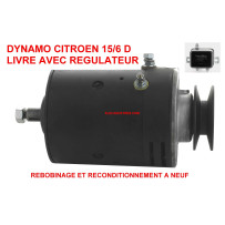 Dynamo 6V pour CITROEN Traction 15 six