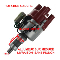 Allumeur DUCELLIER sur mesure. Sans dépression. Rotation gauche.