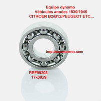 Roulement 99203 - 17x39x9