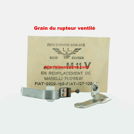Rupteur / Vis platinées MARELLI 71197501 ventilé