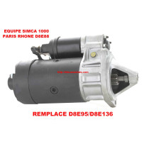 Démarreur PARIS RHONE D8 E88 pour SIMCA