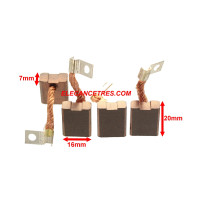 Balais Charbons FIAT 4045771 pour démarreur