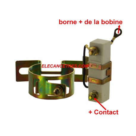 Résistance ballast pour bobine