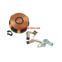 Balais Charbons LUCAS 54219368 avec collecteur pour alternateur